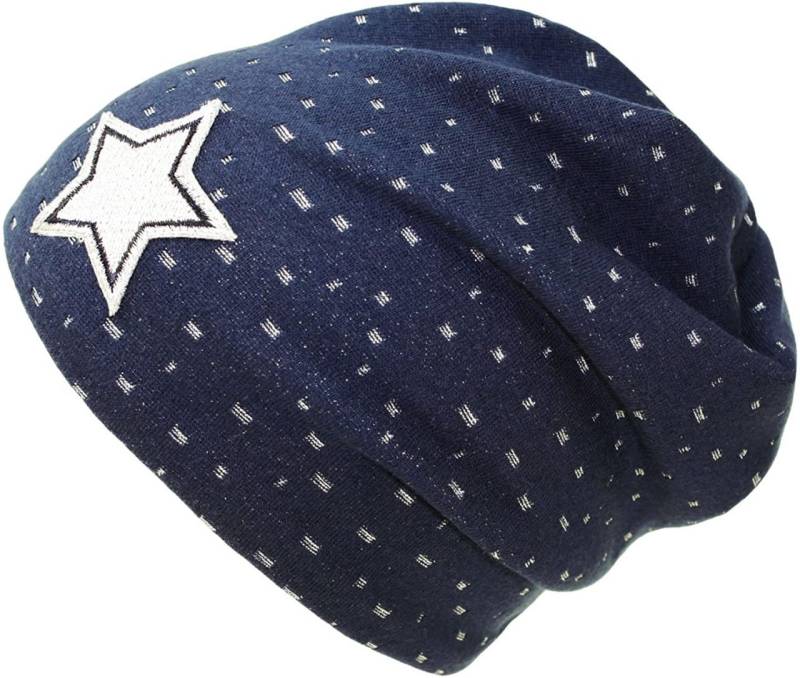 Fiebig Beanie Mütze Mädchen blau von Fiebig