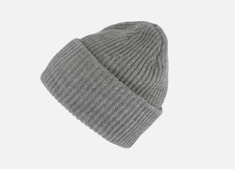 Fiebig Beanie Oversize Strickmütze Ecoline mit Umschlag von Fiebig