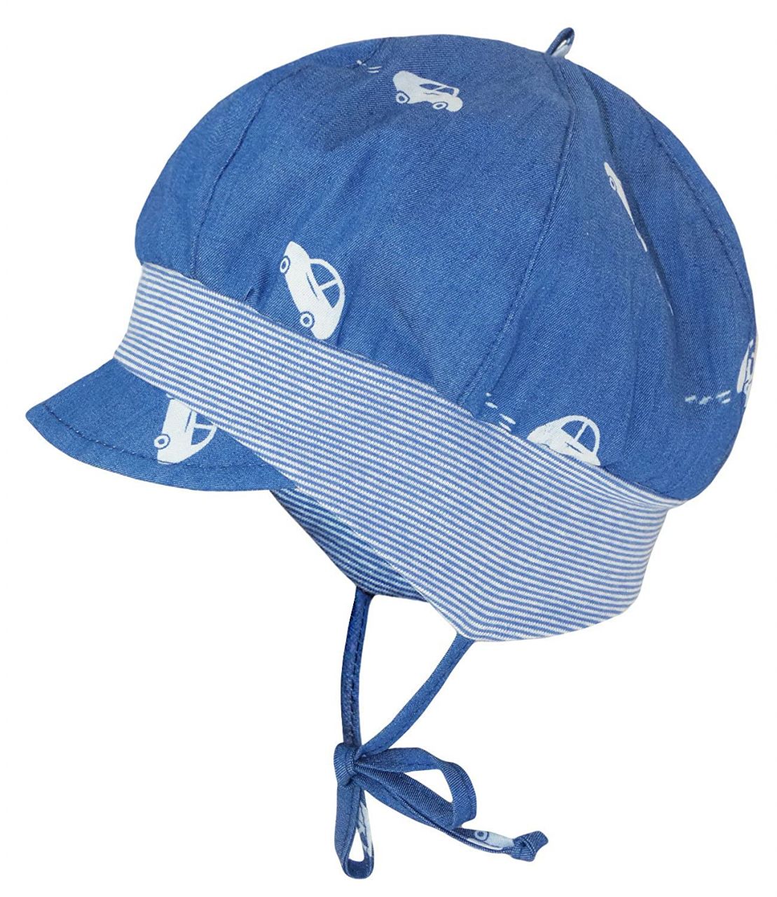 Fiebig Bindemütze Schirmmütze Sommermütze Junge von Fiebig