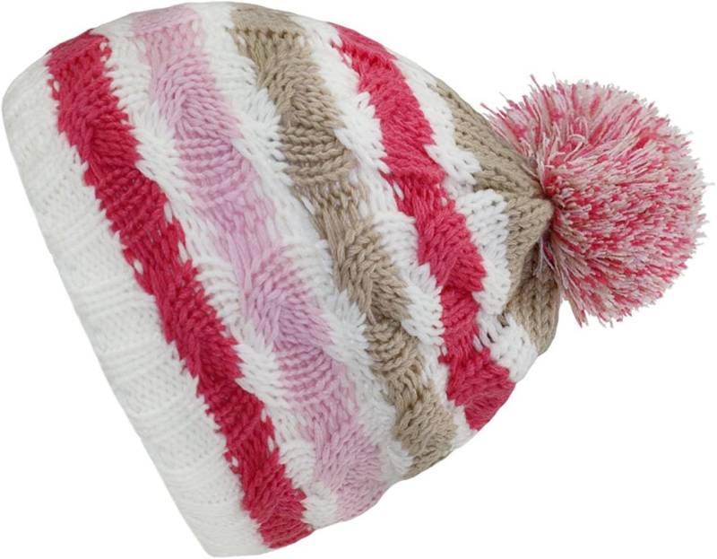 Fiebig Bommelmütze Strickmütze Mädchen von Fiebig