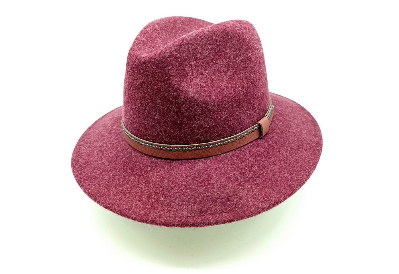 Fiebig Filzhut Wollfilz Traveller bordeaux von Fiebig
