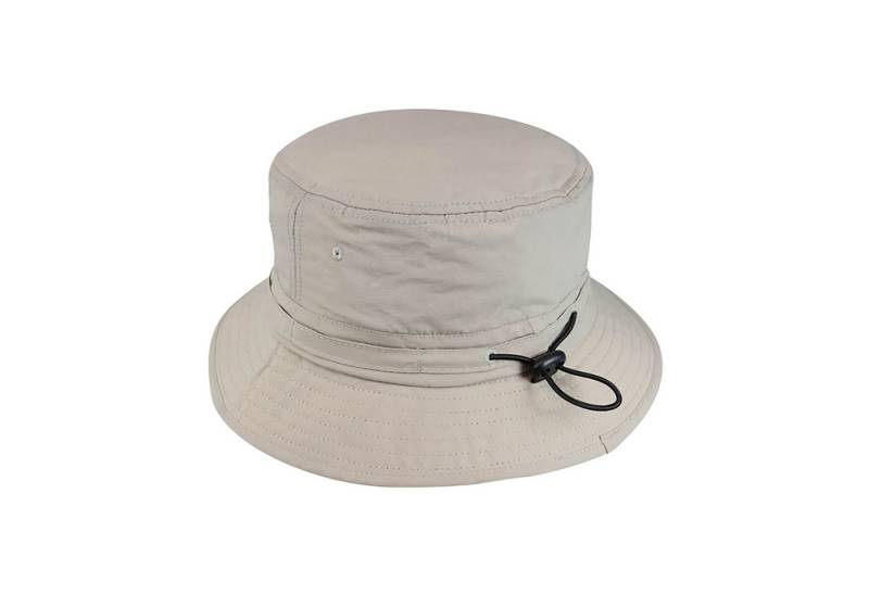 Fiebig Fischerhut Fischerhut uni mit Tunnelzug Beige von Fiebig