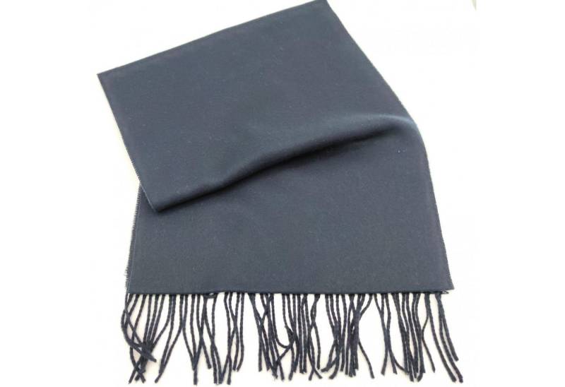 Fiebig Modeschal Cashminkschal 180x30 cm marine von Fiebig