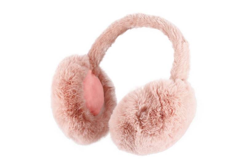 Fiebig Strickmütze Kuschelige Ohrenschützer mit Kunstfell klappbar für Damen von Fiebig