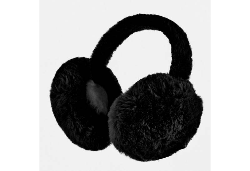 Fiebig Strickmütze Kuschelige Ohrenschützer mit Kunstfell klappbar für Damen von Fiebig