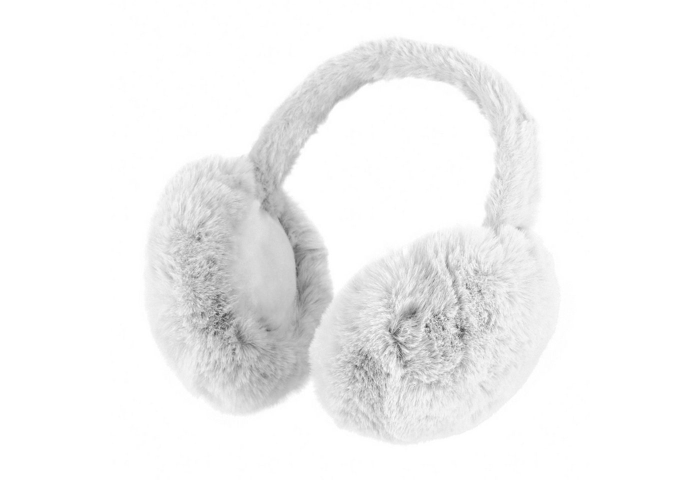 Fiebig Strickmütze Kuschelige Ohrenschützer mit Kunstfell klappbar für Damen von Fiebig