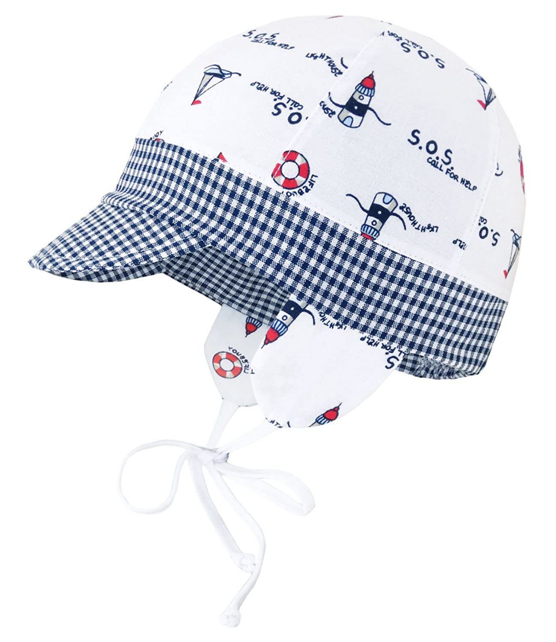 Fiebig Sommermütze Junge Maritim von Fiebig