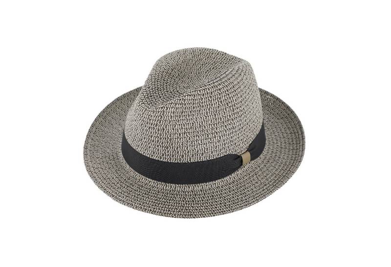 Fiebig Sonnenhut Papierhut Traveller mit Ripsband und PU-Detail von Fiebig