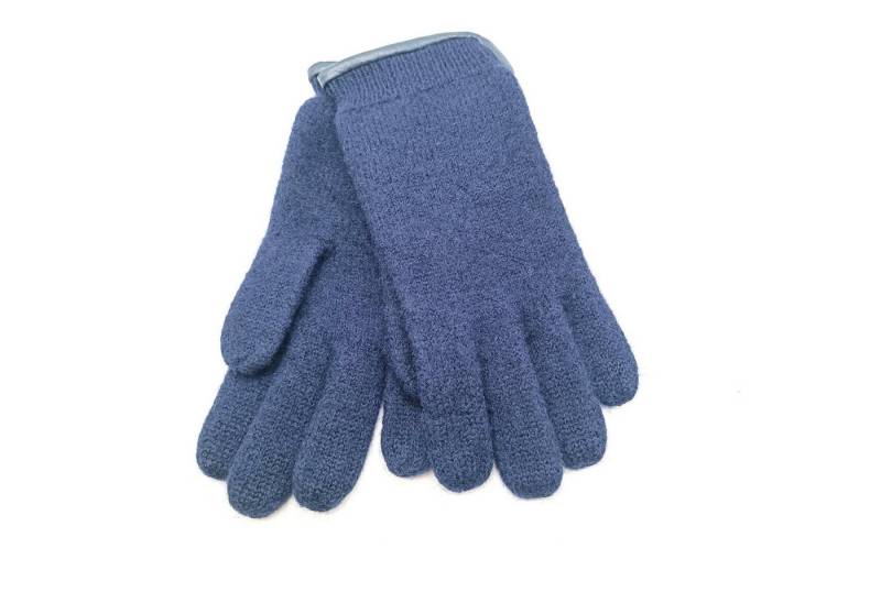 Fiebig Strickhandschuhe DA - Walkhandschuh marine von Fiebig