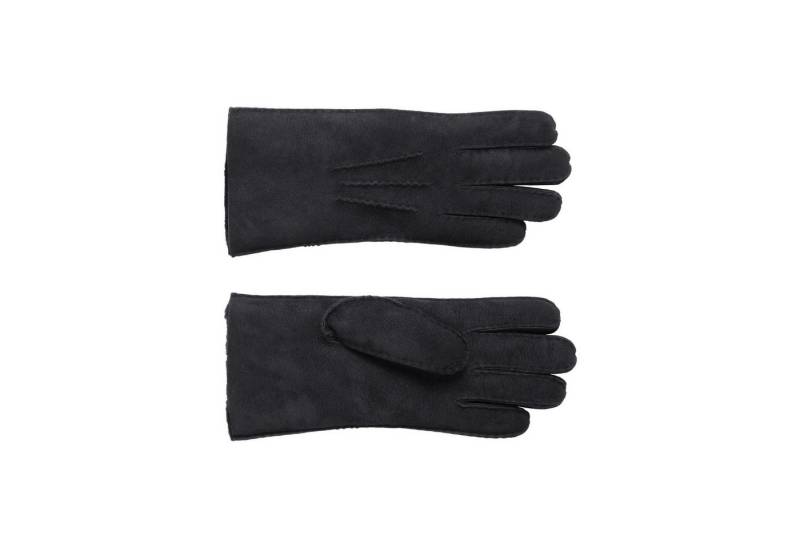 Fiebig Strickhandschuhe Hochwertige Lederhandschuhe mit kuschligem Echtfell-Futter von Fiebig