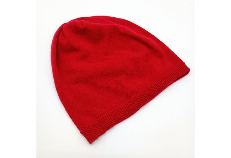 Fiebig Strickmütze DA-Strickbeanie rot von Fiebig