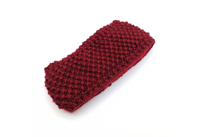 Fiebig Strickmütze DA-Strickstirnband bordeaux von Fiebig