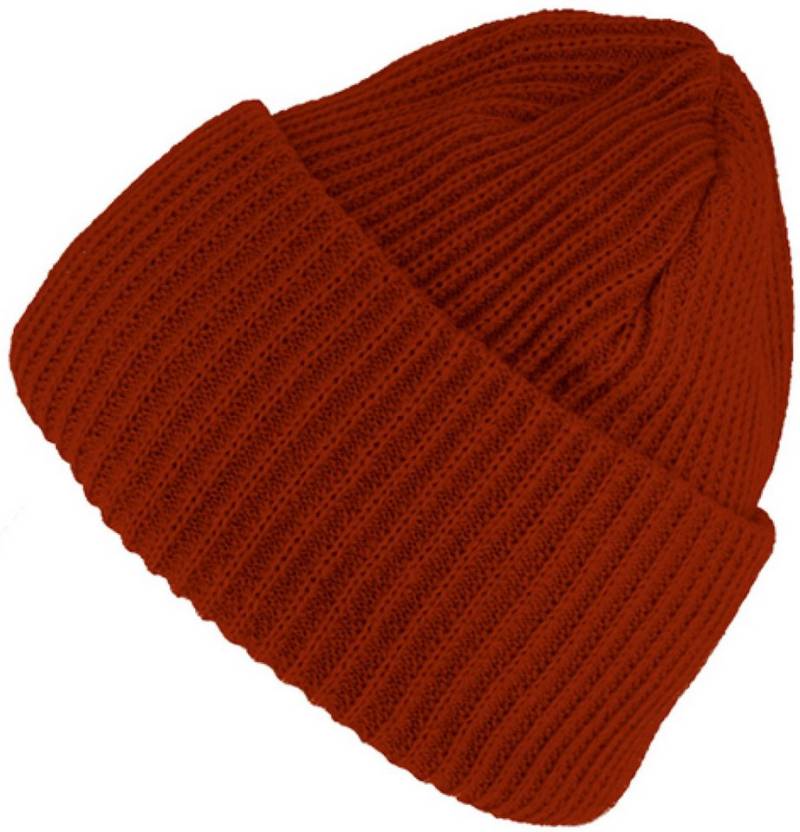 Fiebig Strickmütze Rippstrick-Mütze mit extra breitem Umschlag von Fiebig