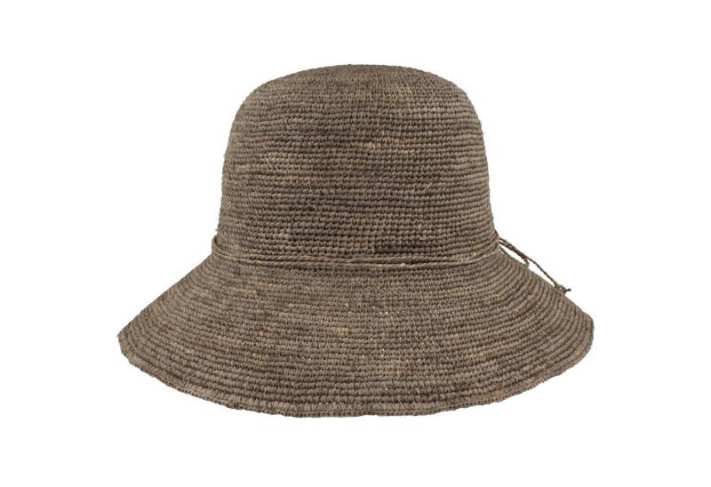 Fiebig Strohhut Damen Strand-Glocke aus Raffia Stroh von Fiebig