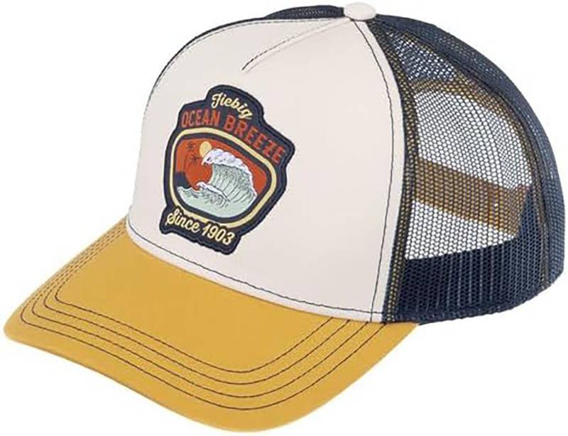 Fiebig Trucker Cap Ocean Breeze Baseballcap mit Aufnäher, Baseballkappe mit Mesh von Fiebig