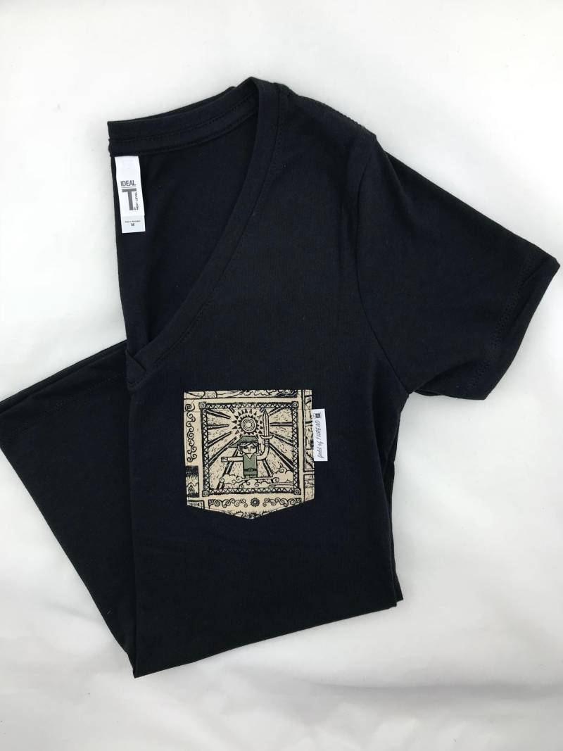 Zelda T-Shirt, Link Pocket T-Shirt Zelda T-Shirt, Link Pocket T-Shirt von FieldofThread