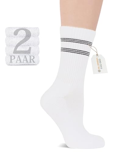 Fiera Besa Tennissocken Sportsocken, 2 Paar, Ultra Komfort Europäische Qualität, Rutschfest, Atmungsaktiv von Fiera Besa