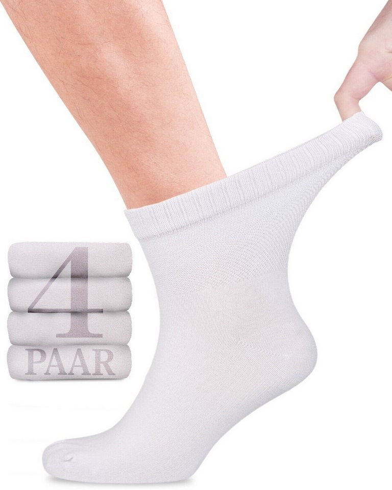 Fiera Besa Diabetikersocken mit Lycra für Herren: Knöchelhoch, ohne Bund von Fiera Besa