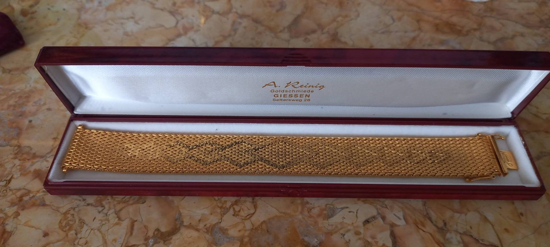 Vintage Vergoldete Armband von Fierariu