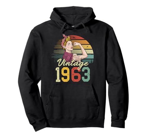 Unstoppable Strong Beautiful Vintage Damen zum 62. Geburtstag Pullover Hoodie Unstoppable Strong Beautiful Vintage Damen zum 62. Geburtstag Pullover Hoodie von Fierce & Fabulous Studio.USA