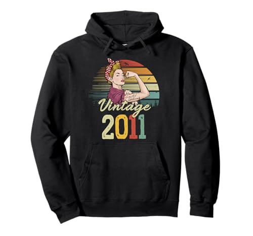 Unstoppable Strong Schöne Vintage-Damen zum 14. Geburtstag Pullover Hoodie Unstoppable Strong Schöne Vintage-Damen zum 14. Geburtstag Pullover Hoodie von Fierce & Fabulous Studio.USA