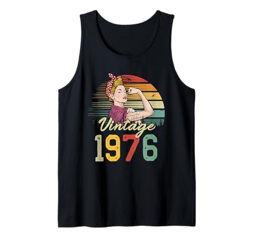 Unstoppable Strong Schöne Vintage-Damen zum 49. Geburtstag Tank Top von Fierce & Fabulous Studio.USA