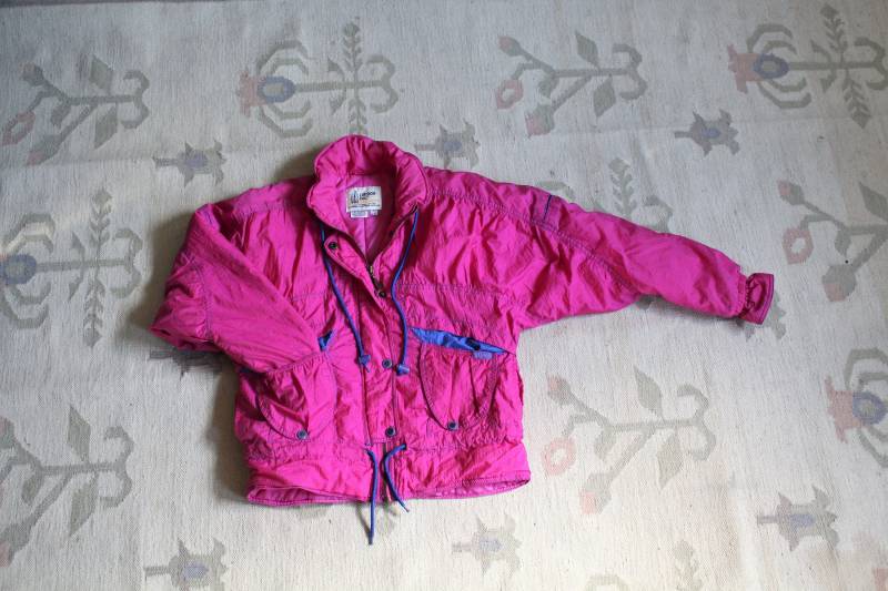 London Fog 1990Er Jahre Rosa Ski Mantel von FierceFrillsBoutique