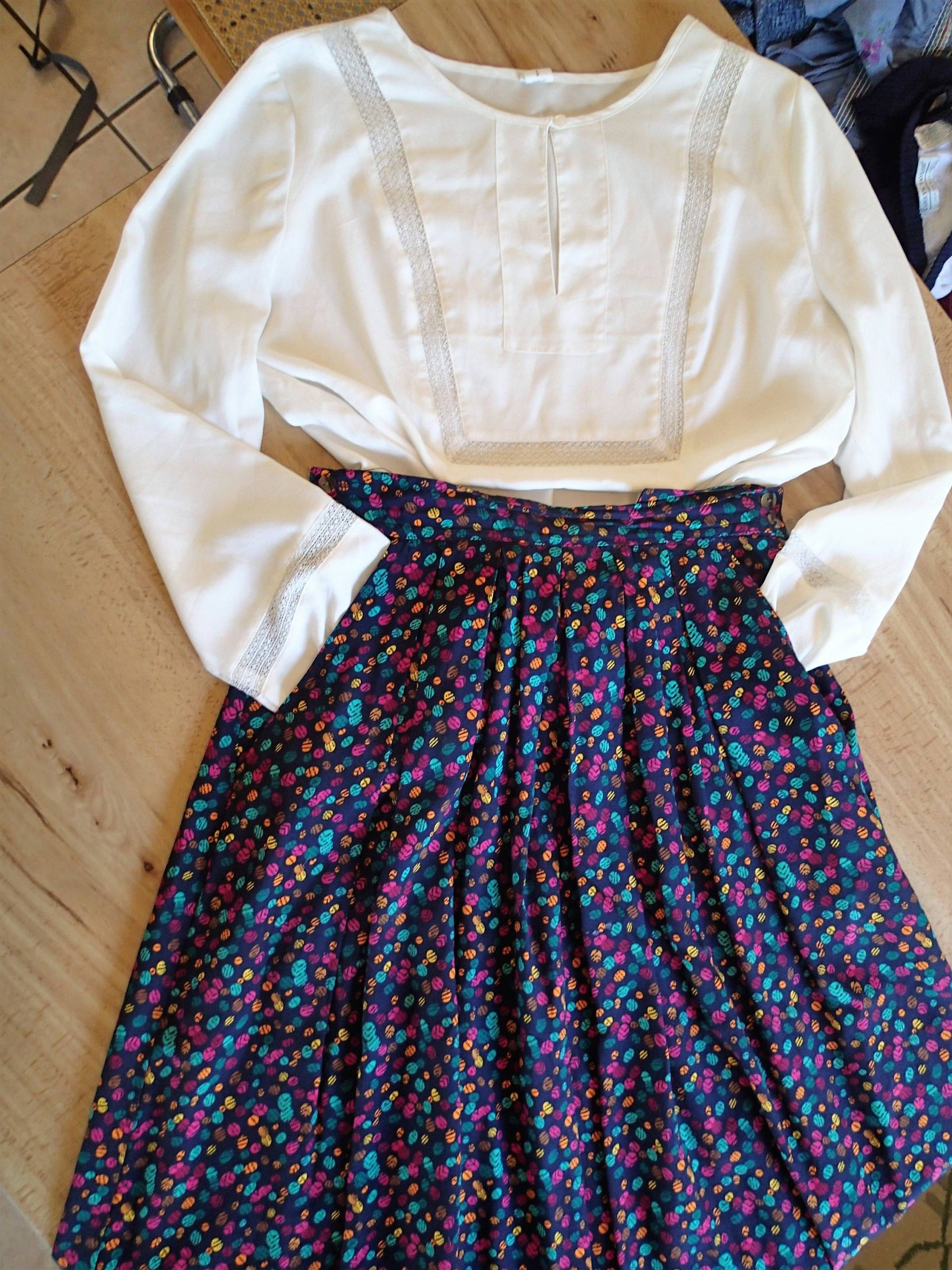 Sk & Company Polka Dot Picknick Rock von FierceFrillsBoutique