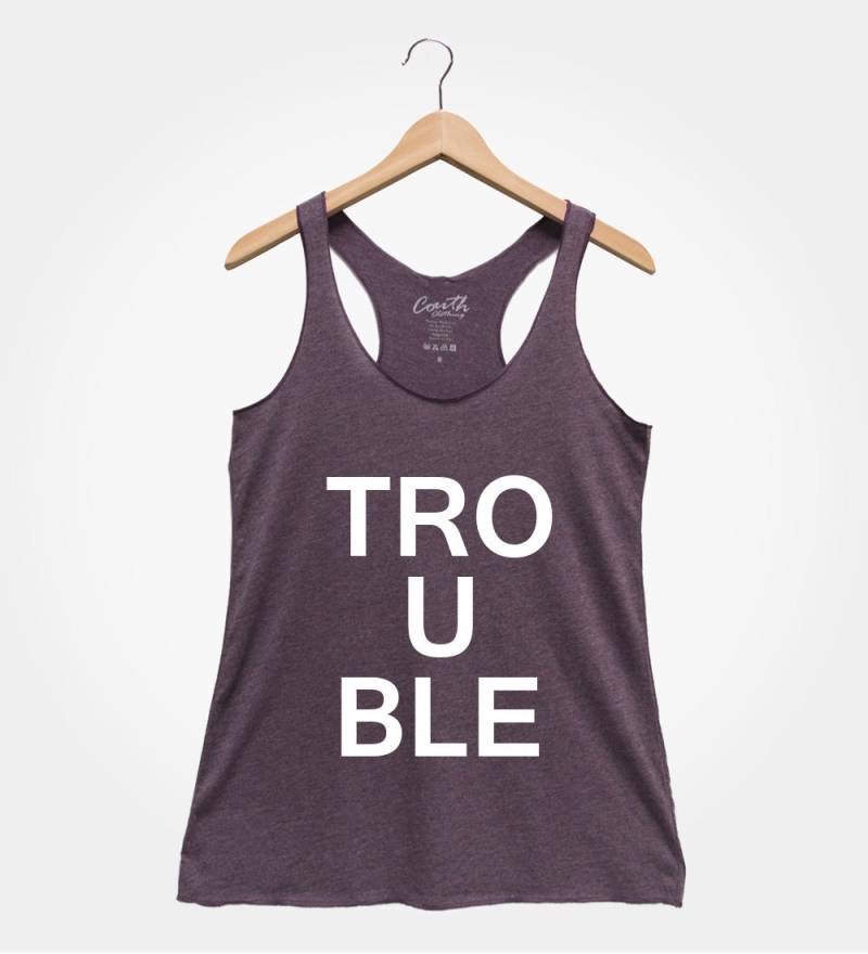 Ärger Tank Top Frauen Party Gym Shirt von FierceTankDesign