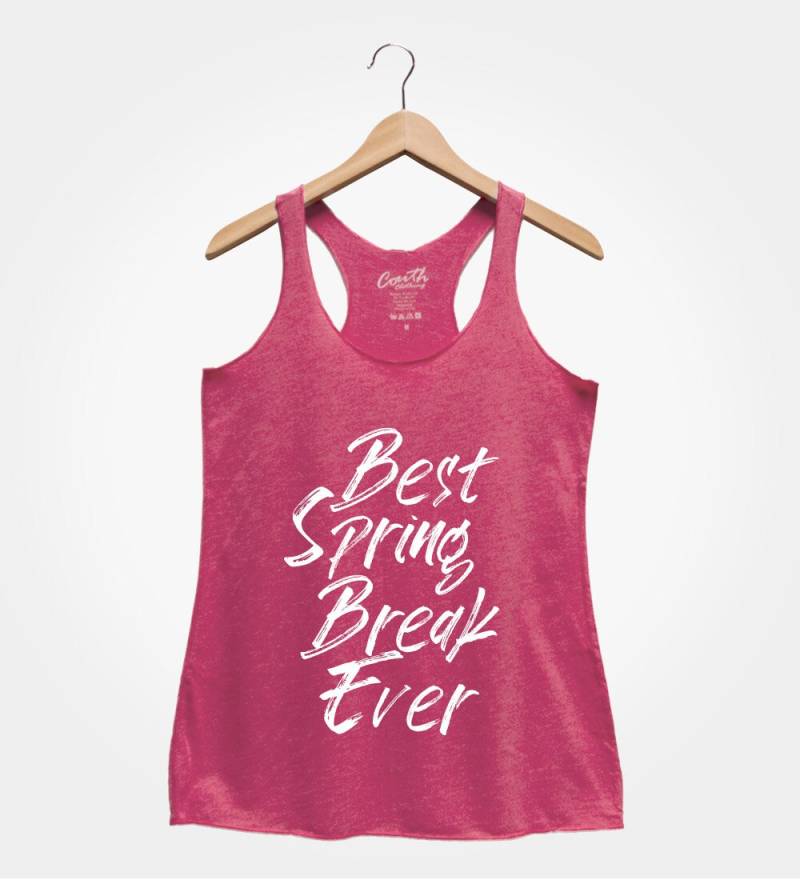 Beste Frühlingspause Aller Zeiten, Strand Tank Top, Urlaub Sommer Damen Shirt, Lustiges Vacay von FierceTankDesign