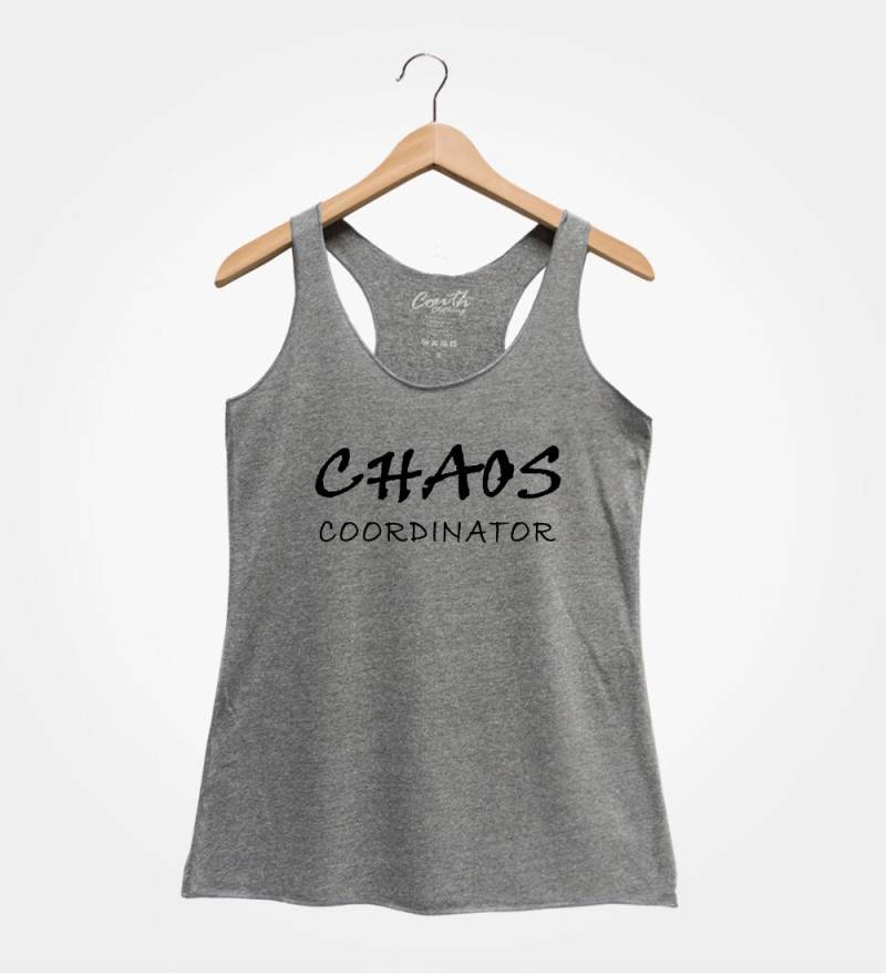 Chaos Coordinate Frauen Tank Top Lustiges Mama/Lehrer Shirt von FierceTankDesign