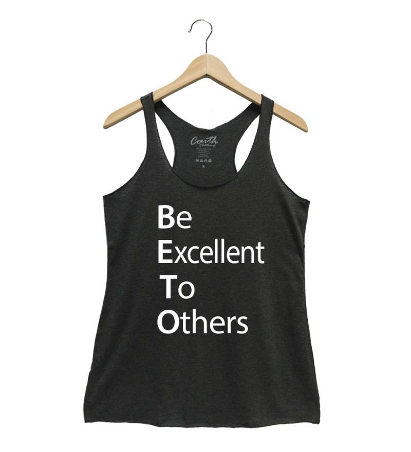 Hervorragend Für Andere Frauen Racerback Tank Top Schwarz von FierceTankDesign