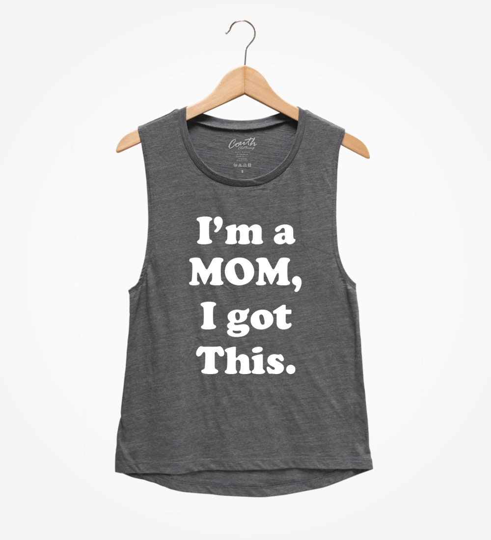 Ich Bin Eine Mutter, Ich Habe Dieses Tank Top - Mama Muskel-T-Shirt von FierceTankDesign