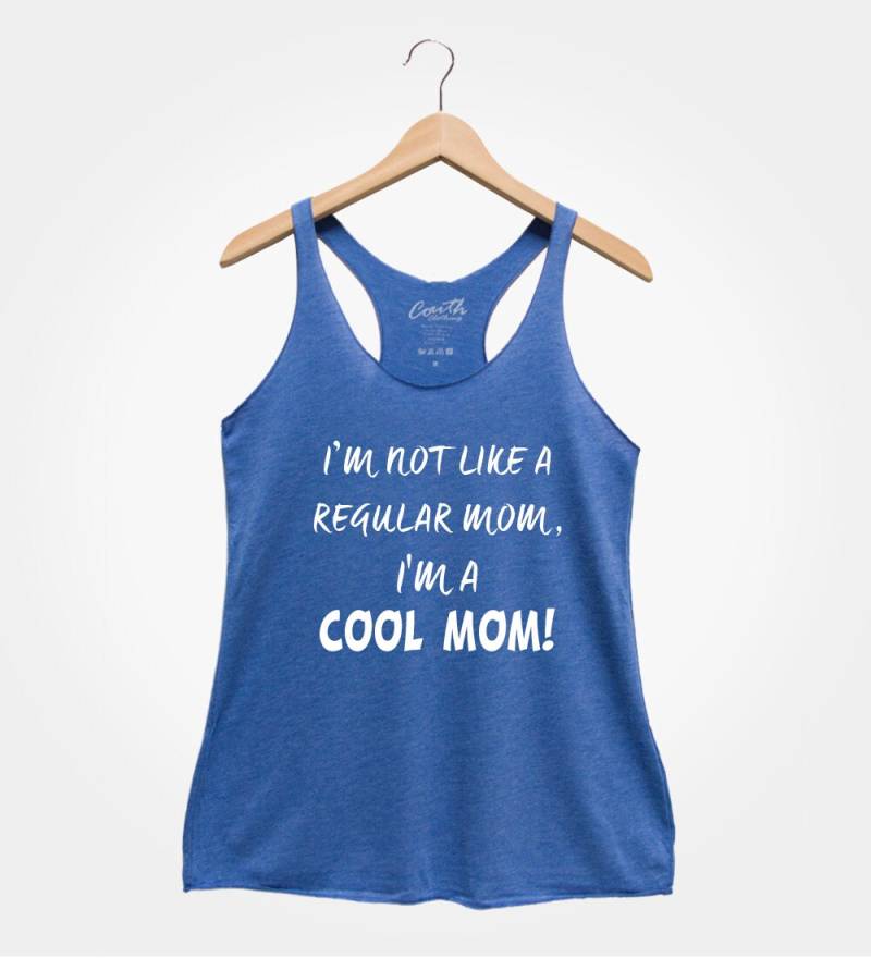 Ich Bin Nicht Wie Eine Normale Mutter, Ich Coole Frauen Tank Top, Geschenk Für Grafik T-Shirt, Lustiges Frauen, Frau von FierceTankDesign