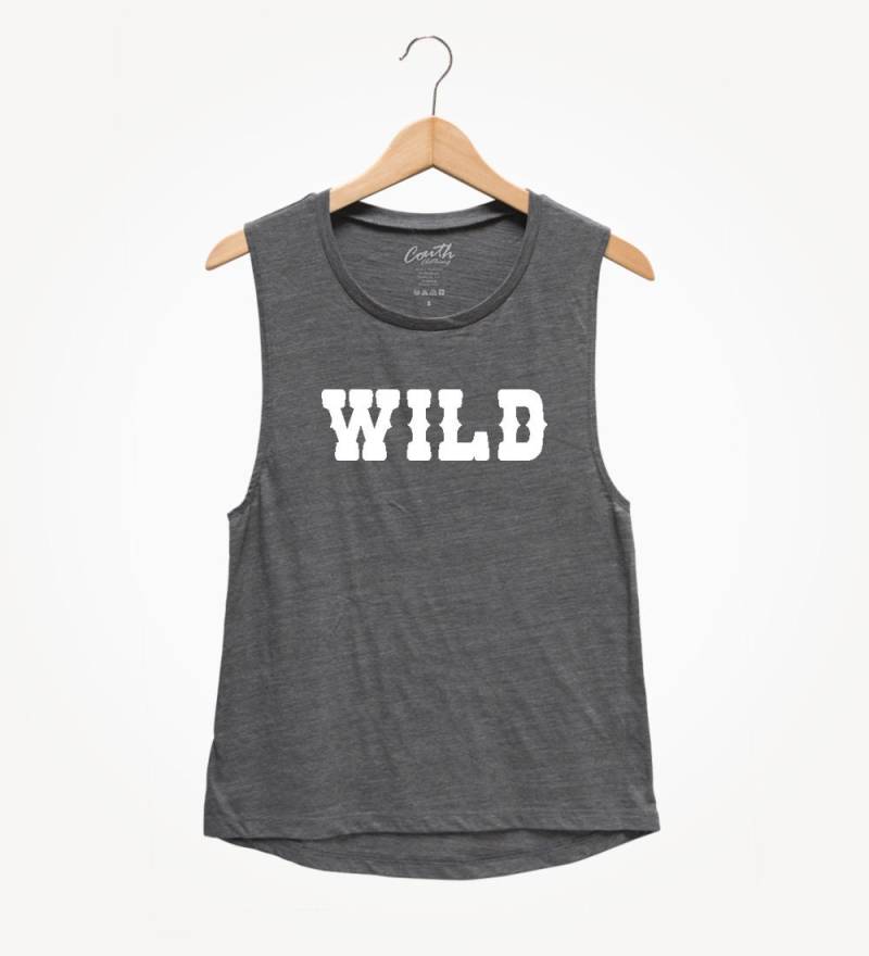 Wild Tank - Frauen Muskel-T-Shirt Relaxed Fit von FierceTankDesign