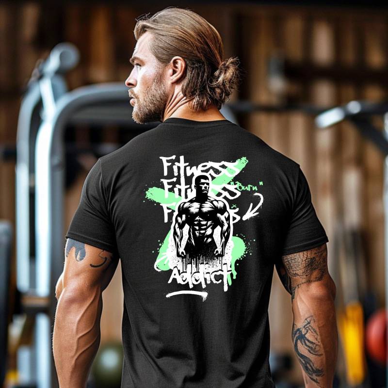 Fitness Addict Shirt, Workout Sport Liebhaber Geschenk, Geschenk Für Gym Liebhaber, Shirt von FifriDesigns