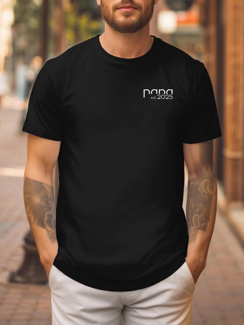 Werdender Papa T-Shirt | Vatertagsgeschenk Est 2025 Geschenk Für Werdender Papa T-Shirt | Vatertagsgeschenk Est 2025 Geschenk Für von FifriDesigns