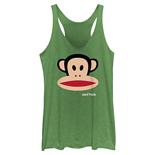 Fifth Sun Damen Paul Frank Julius Head-1 Racerback Tank Top Hemd, Envy Green, Groß von Fifth Sun