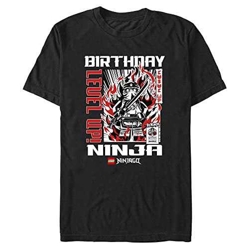 Fifth Sun Herren Birthday Ninja T-Shirt, Schwarz, M von Fifth Sun