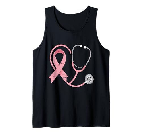 Rosa Stethoskop Krankenschwester Medizinisches Brustkrebs-Bewusstsein Frauen Tank Top von Fight Cancer