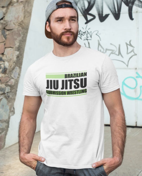 Brazilian Jiu Jitsu Submission Wrestling Bjj Martial Arts Gym Fitness Training Men Present Gift Birthday Mma T-Shirt von FightMerch