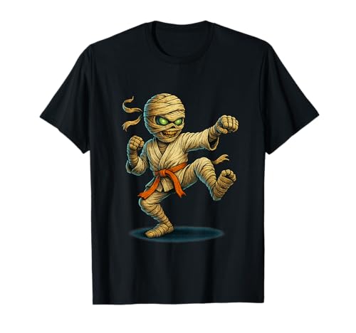 Halloween Mama Karate T-Shirt Halloween Mama Karate T-Shirt von Fighting Sports Halloween Apparel Co