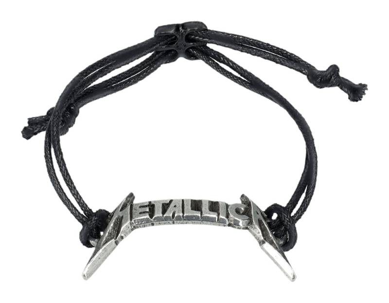 Figuren Shop GmbH Armband Armband Metallica - Classic Logo - Band Merchandise Armschmuck Alchemy von Figuren Shop GmbH