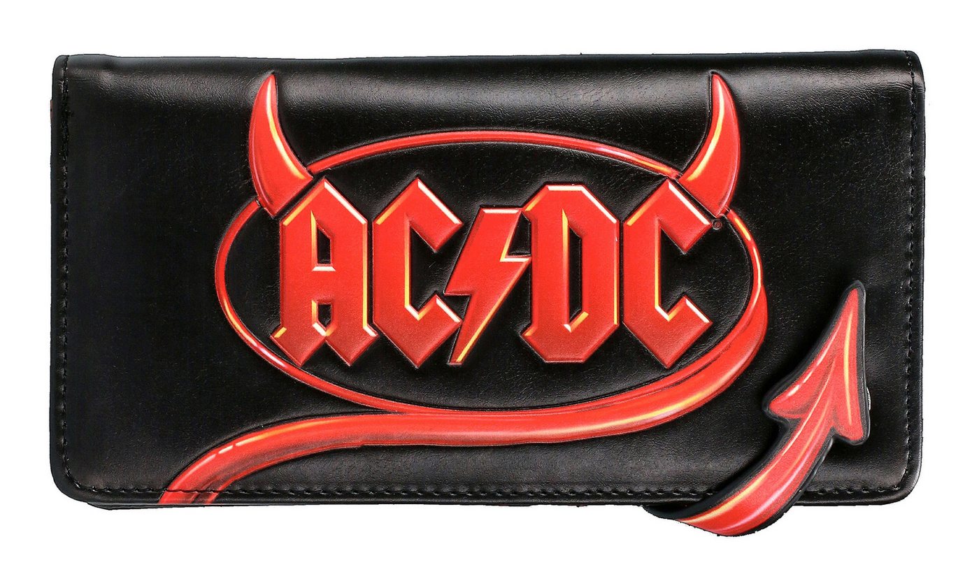 Figuren Shop GmbH Geldbörse AC/DC Geldbörse - Teufel Logo - Geldbeutel Merchandise von Figuren Shop GmbH