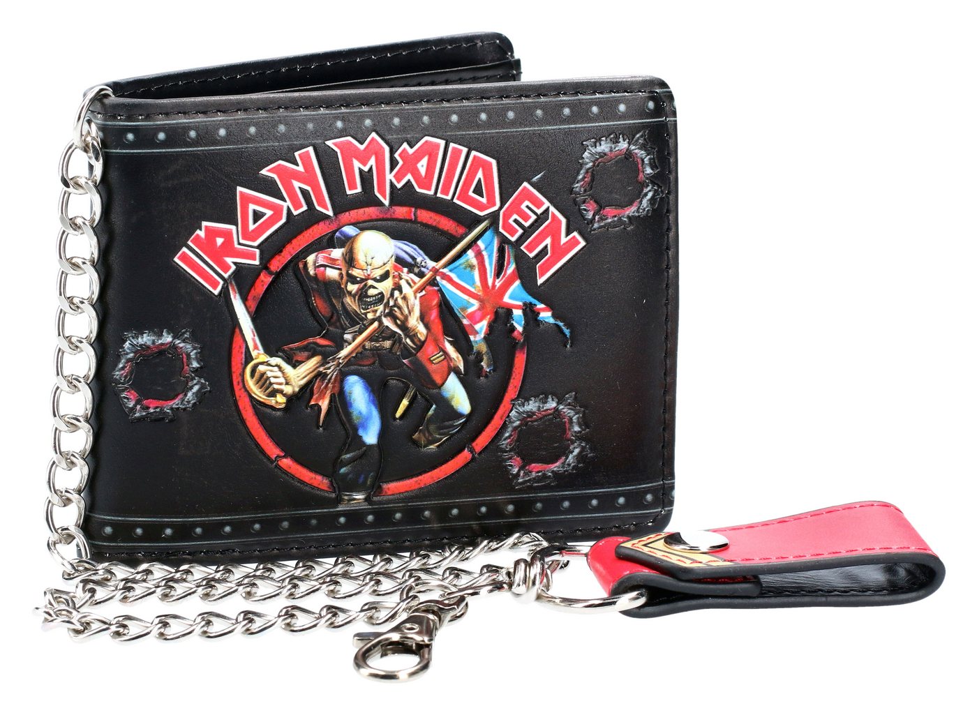 Figuren Shop GmbH Geldbörse Geldbeutel - Iron Maiden - offizielles Merchandise Geldbörse von Figuren Shop GmbH