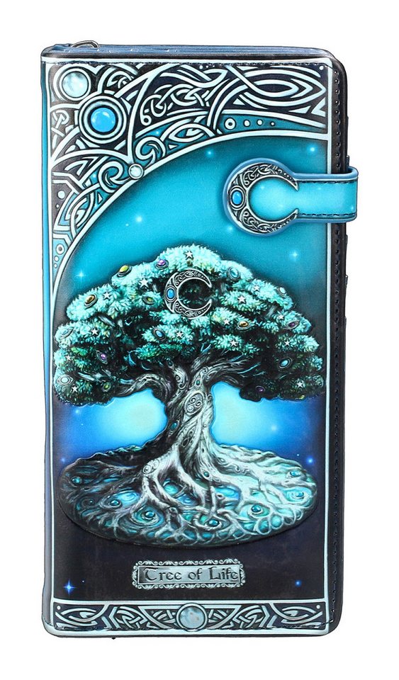 Figuren Shop GmbH Geldbörse Geldbörse - Tree of Life - Fantasy Geldbeutel von Figuren Shop GmbH