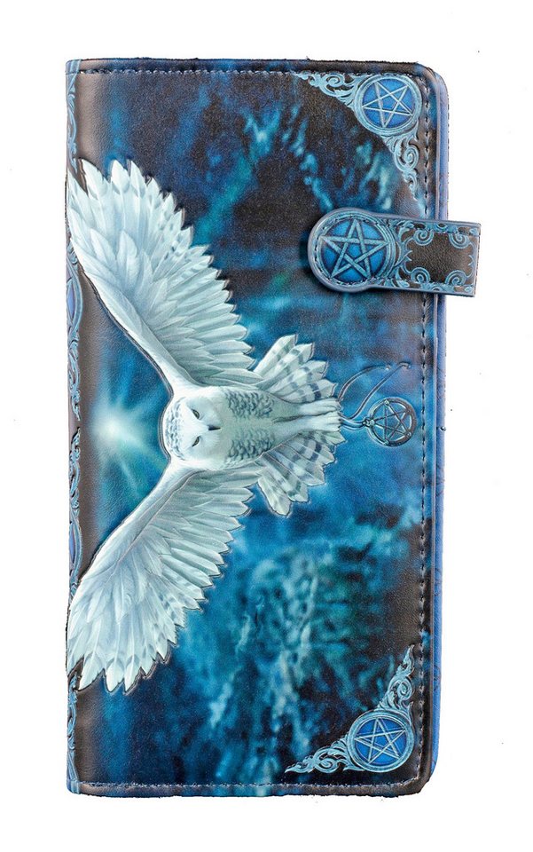 Figuren Shop GmbH Geldbörse Geldbörse mit Eule - Awaken Your Magic - geprägt - Anne Stokes von Figuren Shop GmbH