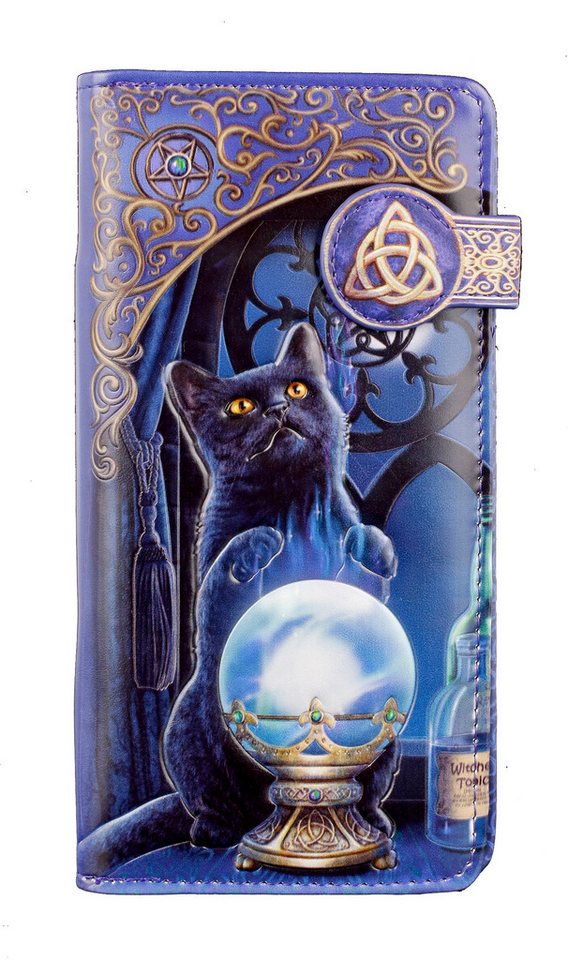 Figuren Shop GmbH Geldbörse Geldbörse mit Katze - The Witches Apprentice - geprägt - Lisa Parker von Figuren Shop GmbH