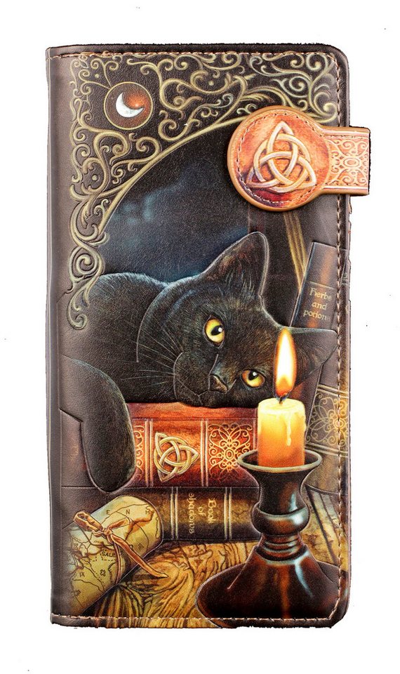 Figuren Shop GmbH Geldbörse Geldbörse mit Katze - Witching Hour - geprägt - Fantasy von Figuren Shop GmbH