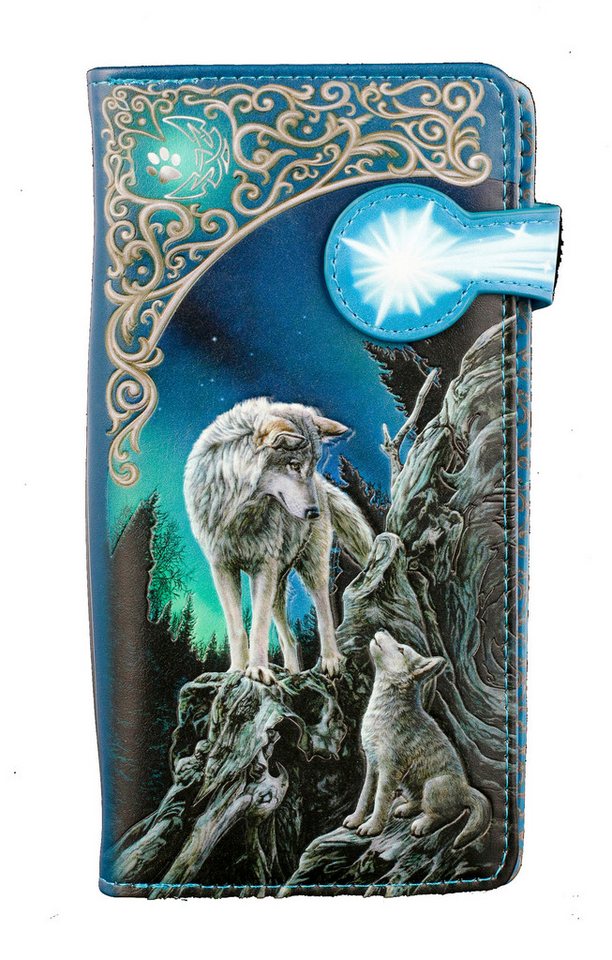 Figuren Shop GmbH Geldbörse Geldbörse mit Wölfen - Guidance - geprägt - Lisa Parker - Geldbeutel Figuren Shop GmbH Geldbörse Geldbörse mit Wölfen - Guidance - geprägt - Lisa Parker - Geldbeutel von Figuren Shop GmbH